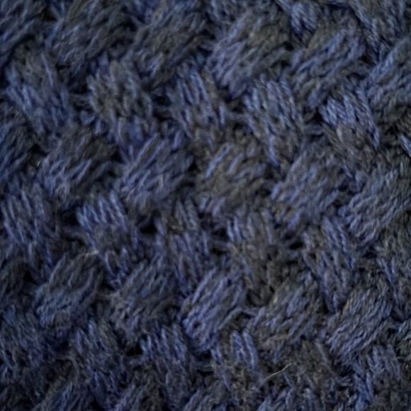 Athleta long sleeved navy mixed with black long sweater. Size Small - Picture 7 of 10